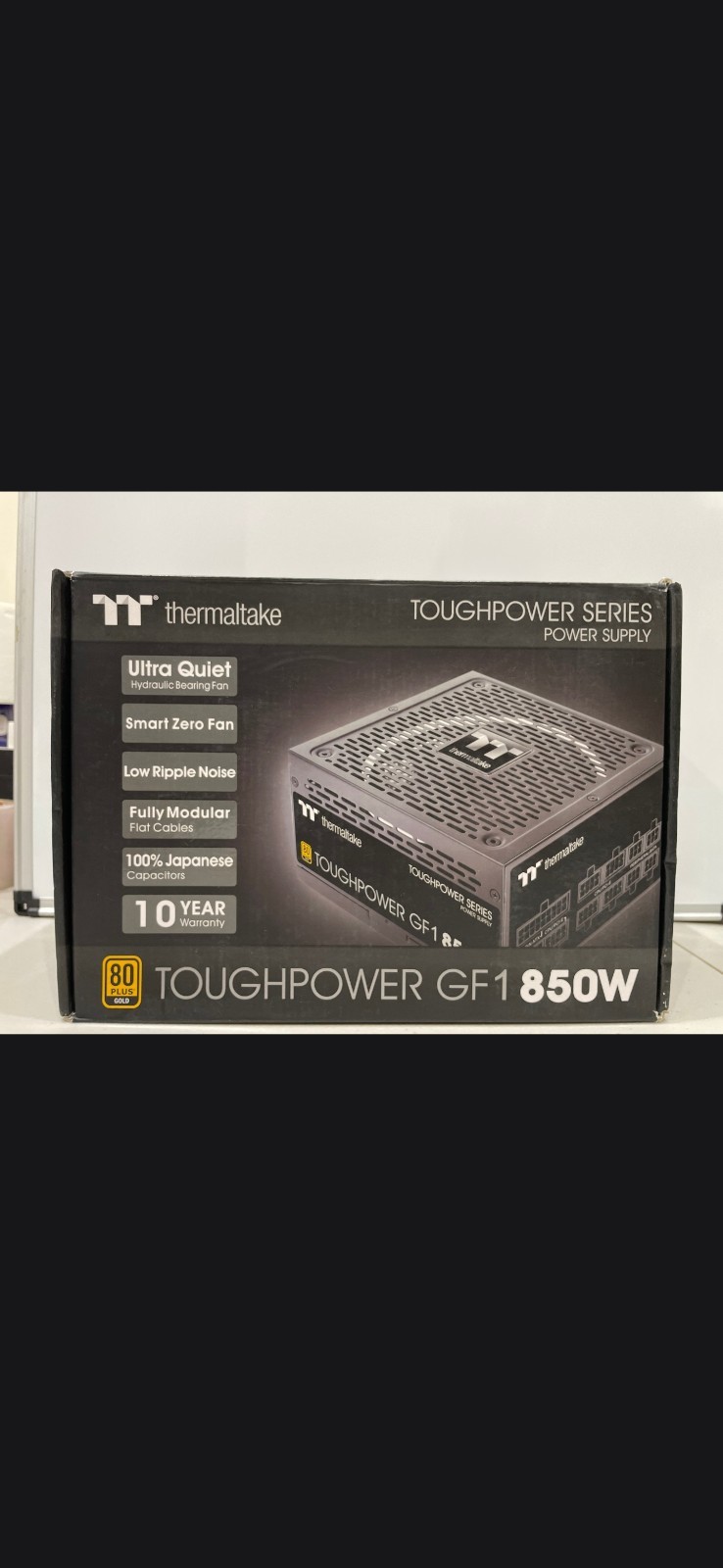 Thermaltake Toughpower GF1 850W 80 PLUS Gold Fully Modular ATX PSU Black