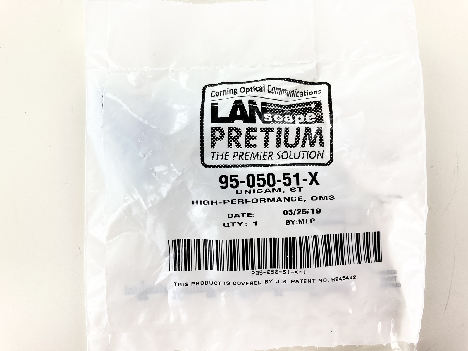 Corning 95-050-51-X Unicam ST MM 50um OM3 Pretium Fiber Optic Connector