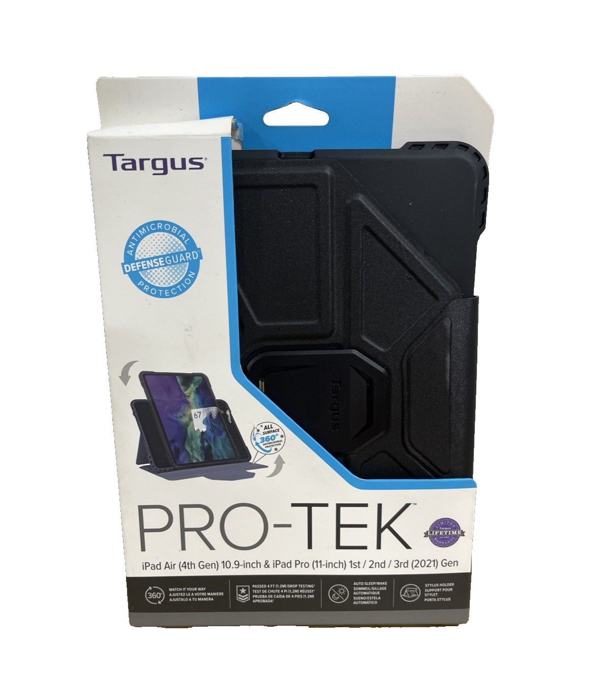 Targus Pro-Tek Rotating Case for iPad Air 4th Gen iPad Pro 11-inch 1st 2nd 3rd