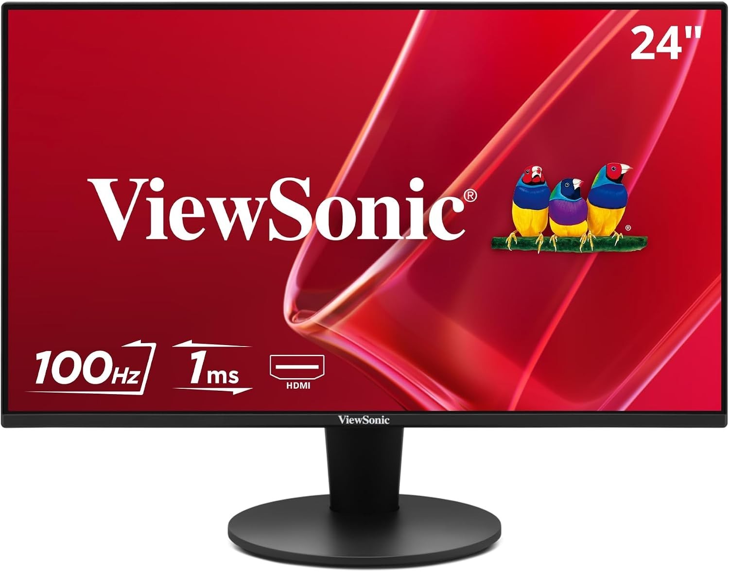 VS2447M 24 Inch 1080p Computer Monitor, 100Hz LED Display