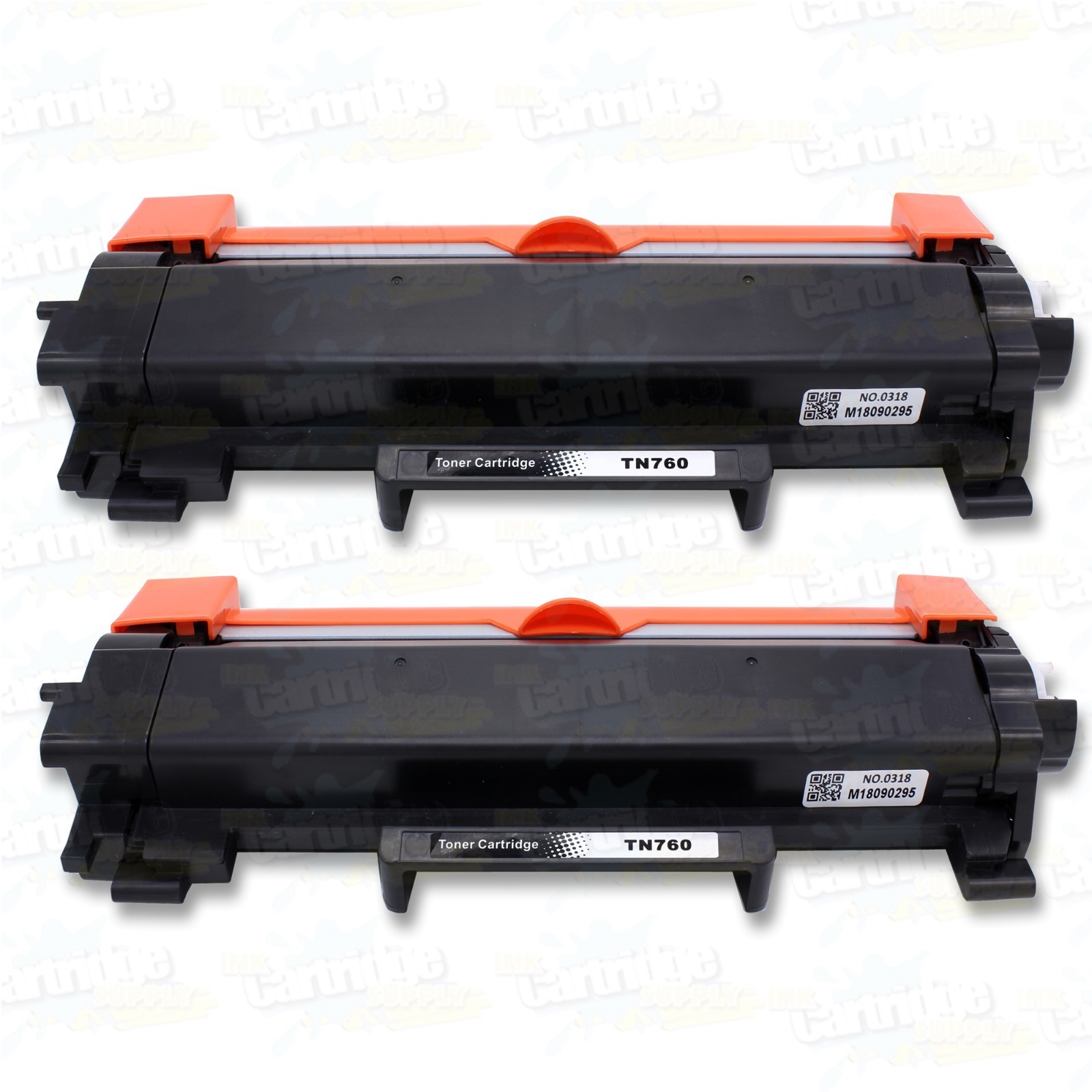 2PK Toner(w/Chip) for Brother TN760 TN730 use in L2370 L2350 L2550 L2750 L2710