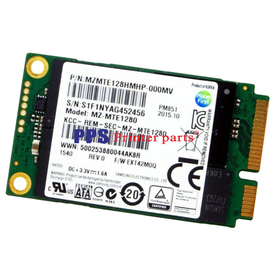 MZMTE128HMHP mSATA SSD Internal 1.8 inch SATA compatible Samsung 128GB PM851