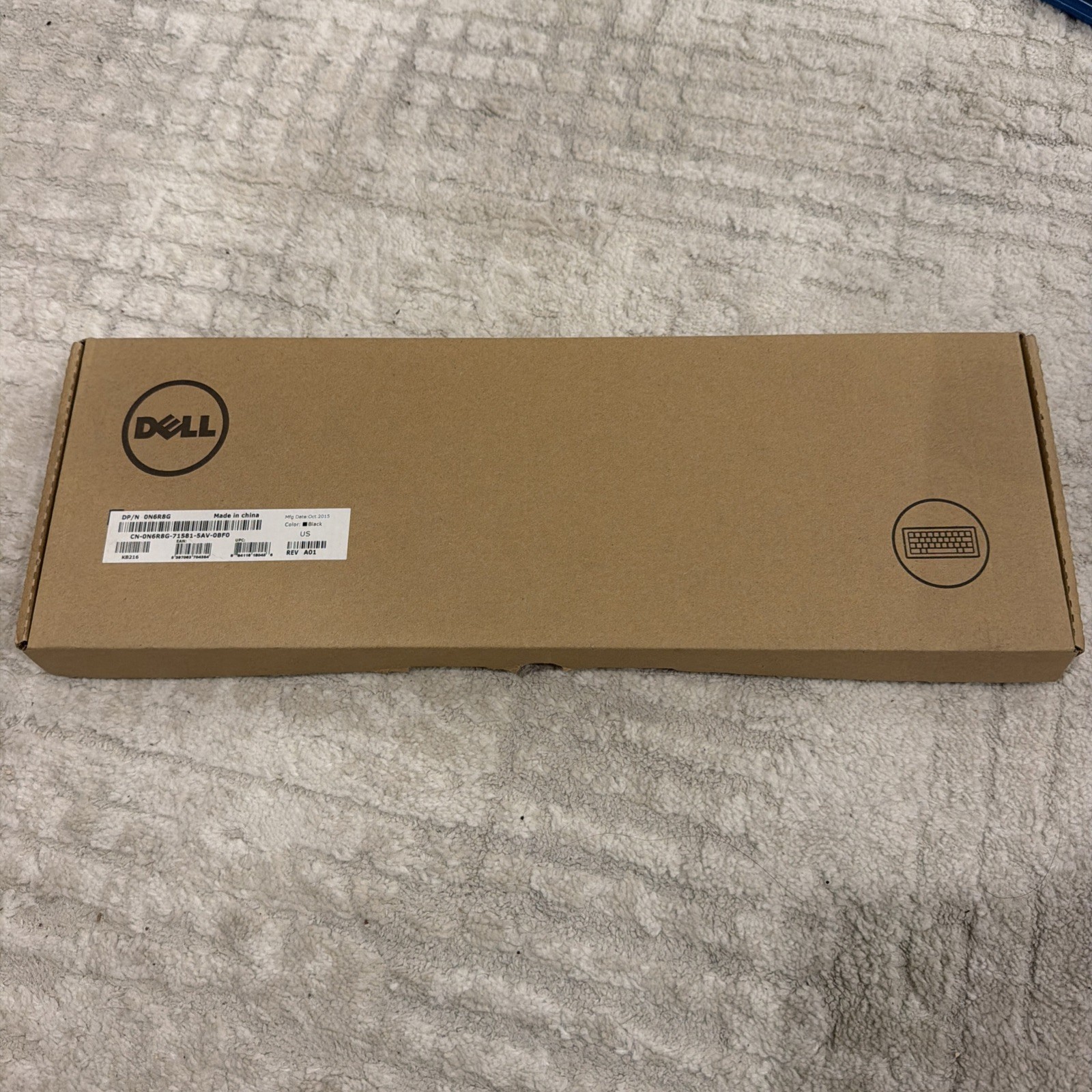 Dell KB216-BK-US Black Wired Keyboard For Productivity & Business