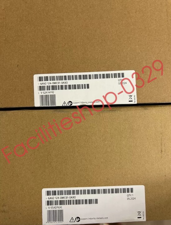1PCS Unopened New Siemens 6AV2 124-0MC01-0AX0 6AV21240MC010AX0 VIA DHL/FedEx