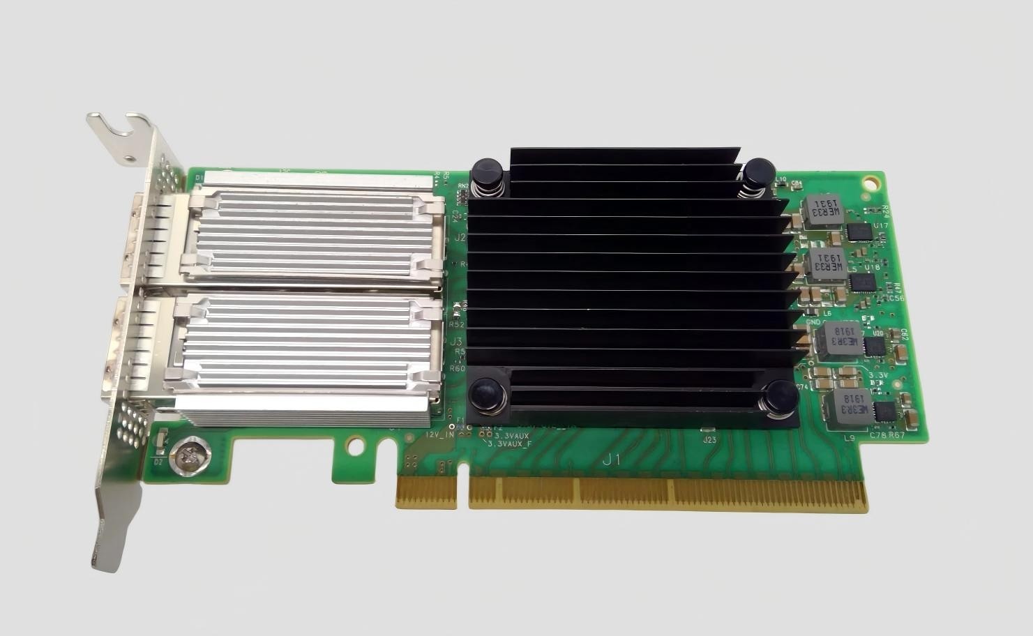 MCX556A-ECAT Mellanox ConnectX-5 VPI Adapter Card EDR IB 100GbE Dual-Port QSFP28