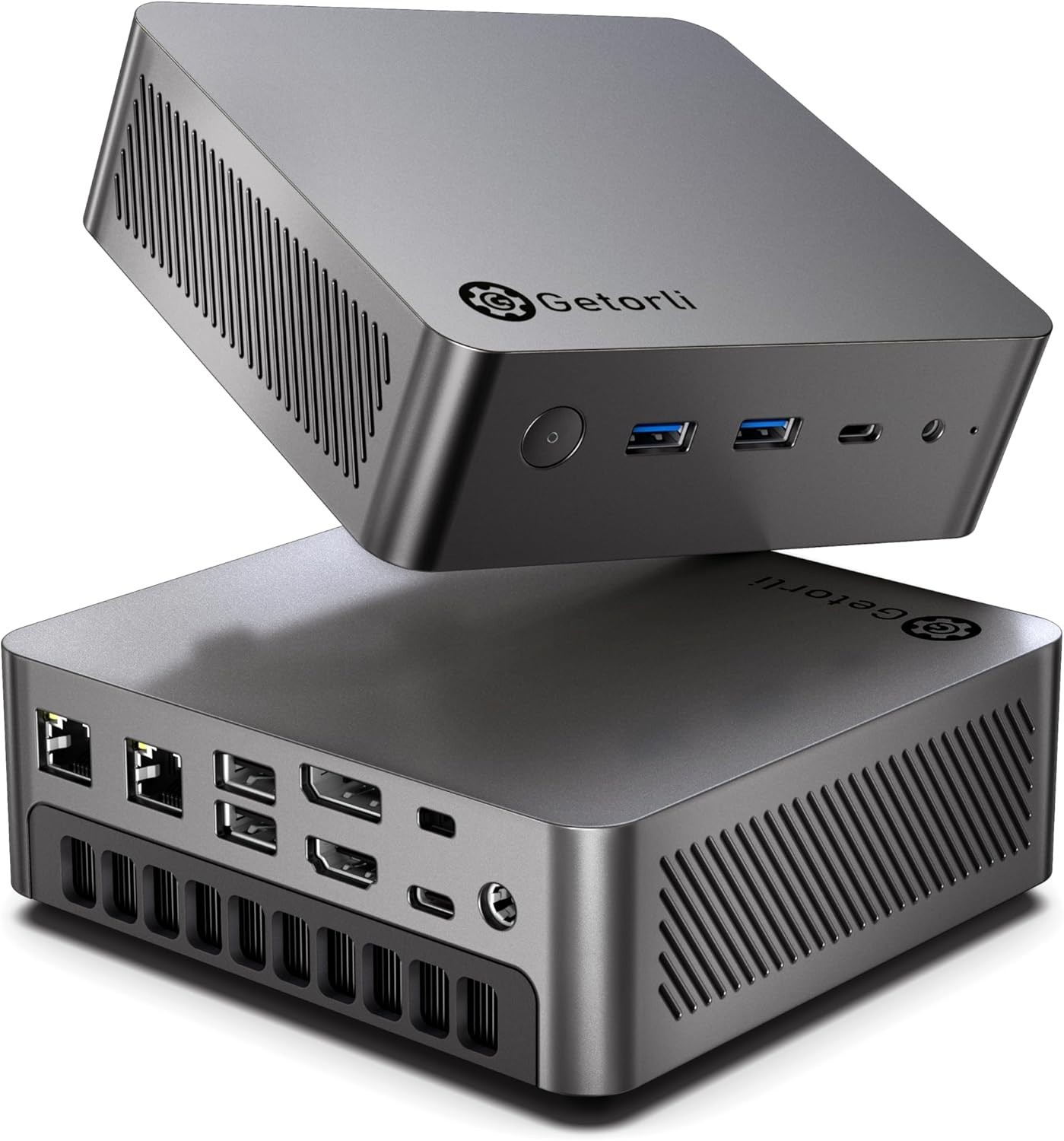 Getorli Mini PC Ryzen 7 8745HS 780M - 16GB DDR5 - 1TB SSD - Dual LAN WiFi 6