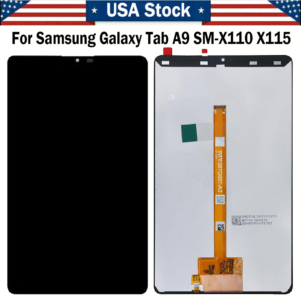 New For Samsung Galaxy Tab A9 SM-X110 SM-X115 LCD Display Touch Screen Digitizer