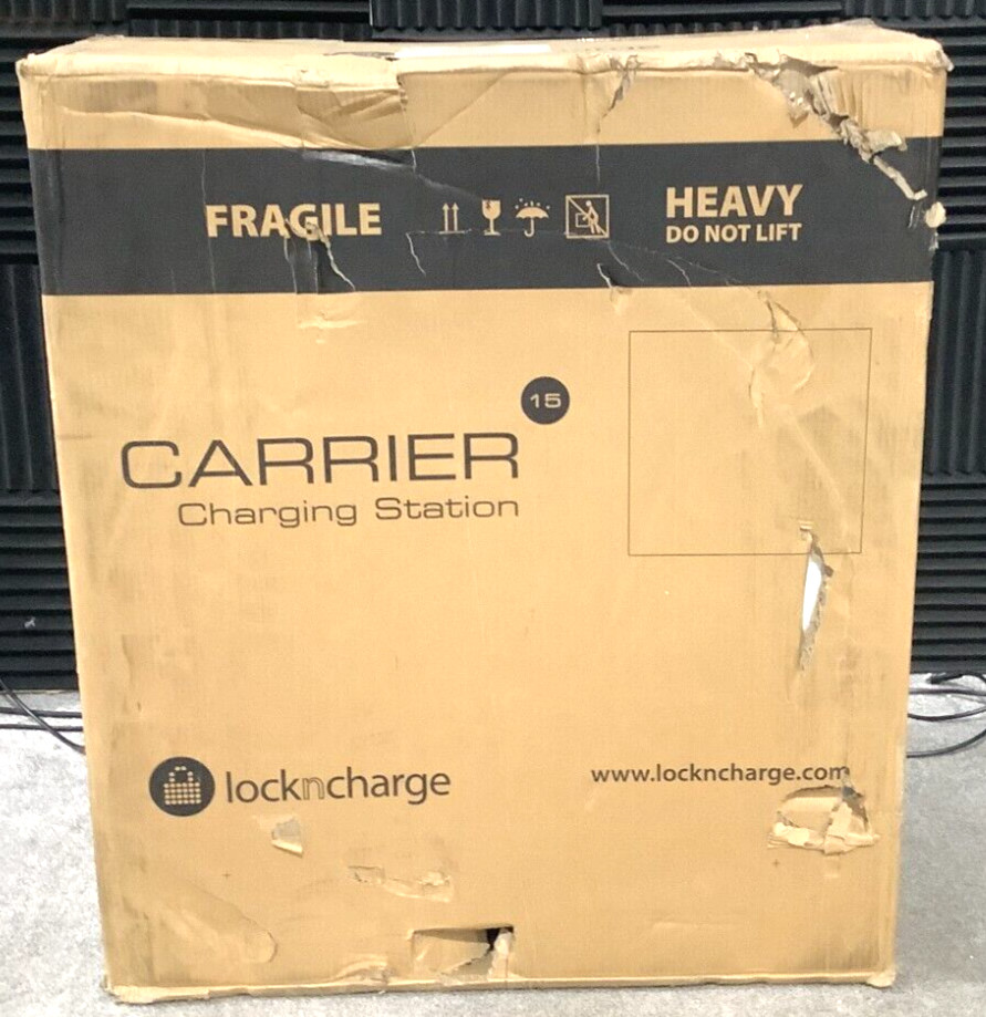 LocknCharge Carrier 15 Charging Station 10116  ✅❤️️✅❤️️  Open Box