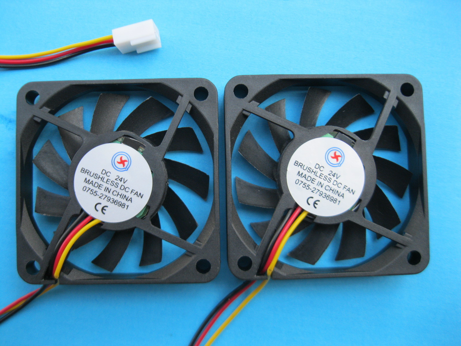 1 pcs Brushless DC Cooling Fan 24V 6010S 11 Blade 60x60x10mm 3pin Sleeve-bearing