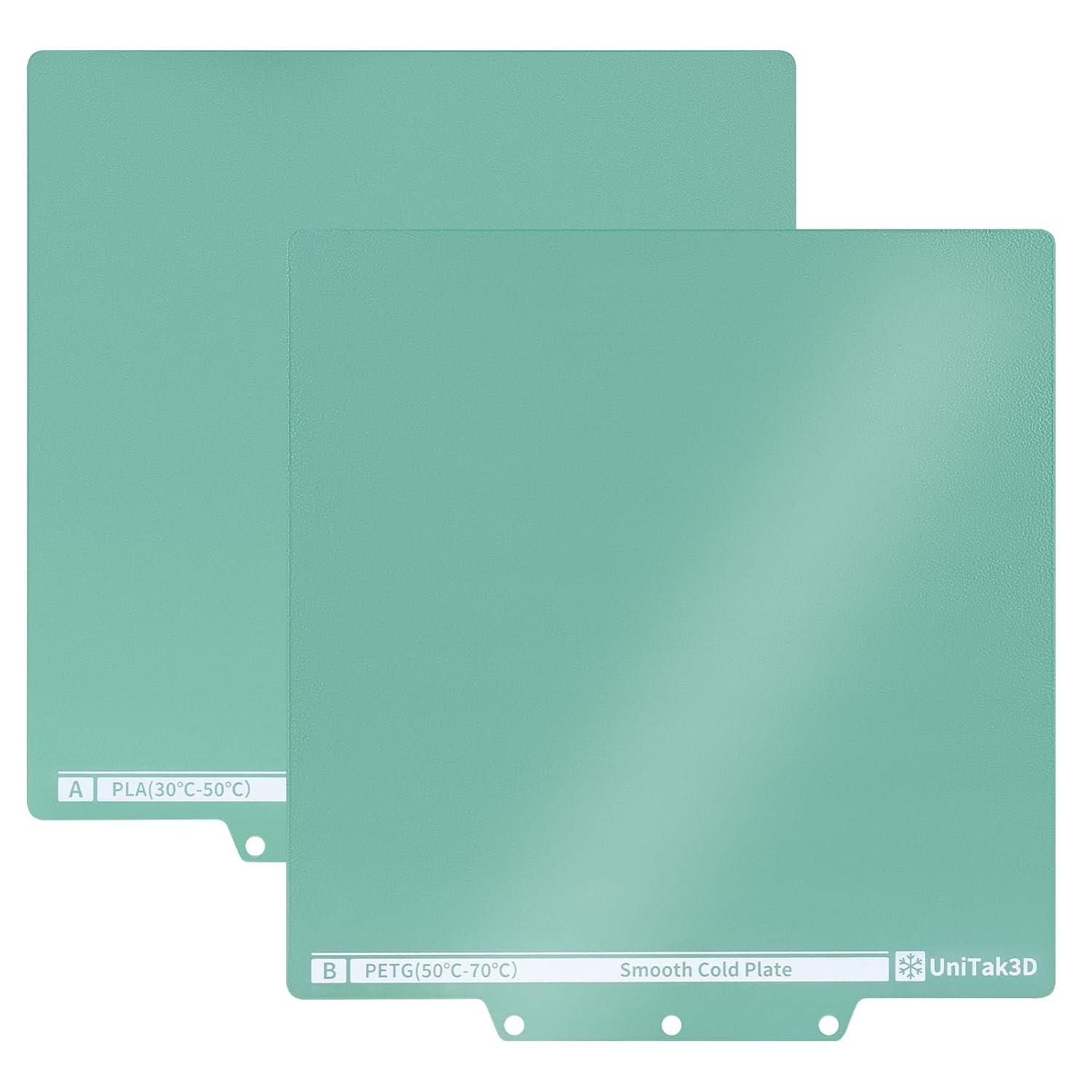 Cold Build Plate 235x235mm Double Sided Glossy Energy Saving Plate for