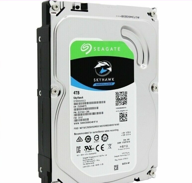 ST4000VX013 FOR Seagate SkyHawk 4TB 3.5" SATA III 6Gb/s 7200RPM Surveillance HDD