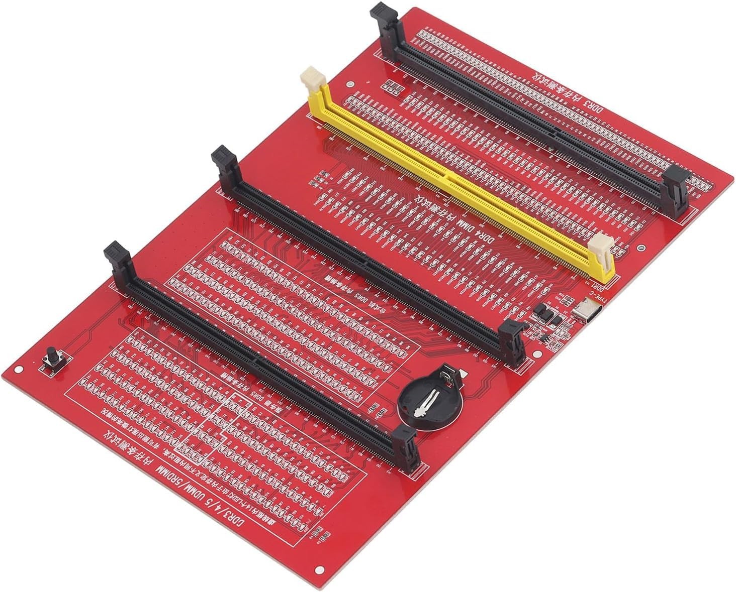 4in1 DDR3/DDR4/DDR5UDMM/DDR5RDIMM Memory Diagnostic Tester Card Universal RAM...