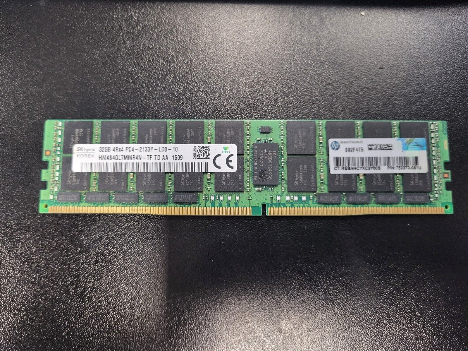 Hynix 32GB 4RX4 PC4-2133P-LD0-10 Registered ECC Server Memory RAM #73