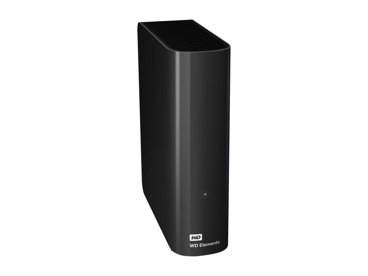 WD Elements 10TB USB 3.0 Desktop External Hard Drive WDBWLG0100HBK-NESN Black