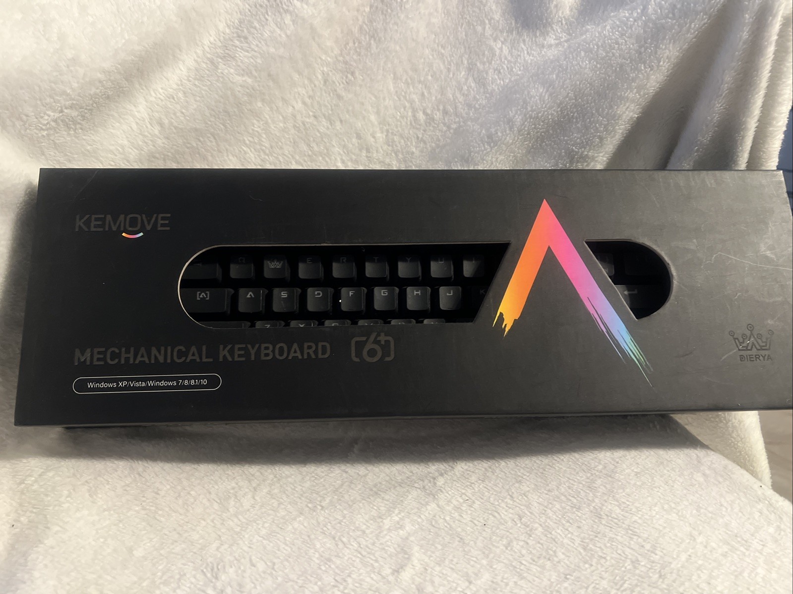 Kemove Mechanical Keyboard 6+ DK63 Dierya Gaming Keyboard RGB LED Backlit