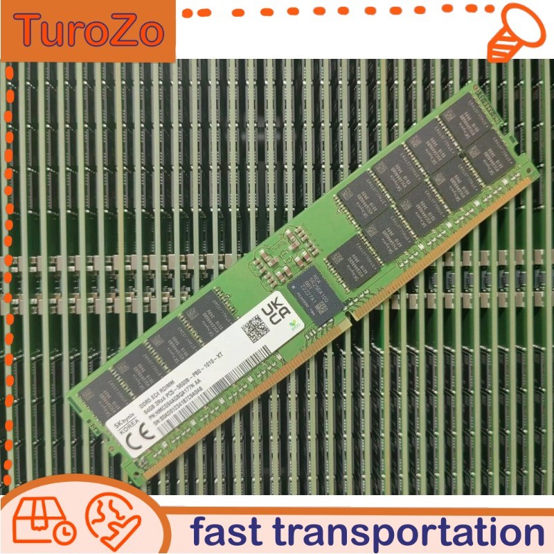 HMCG94AGBQA177N 179N SK Hynix 64GB DDR5 5600MHz Server RDIMM RAM 2Rx4