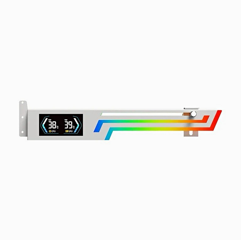 Temperature Display Graphics Card Bracket 5V 3PIN ARGB AURA SYNC Graphics Card
