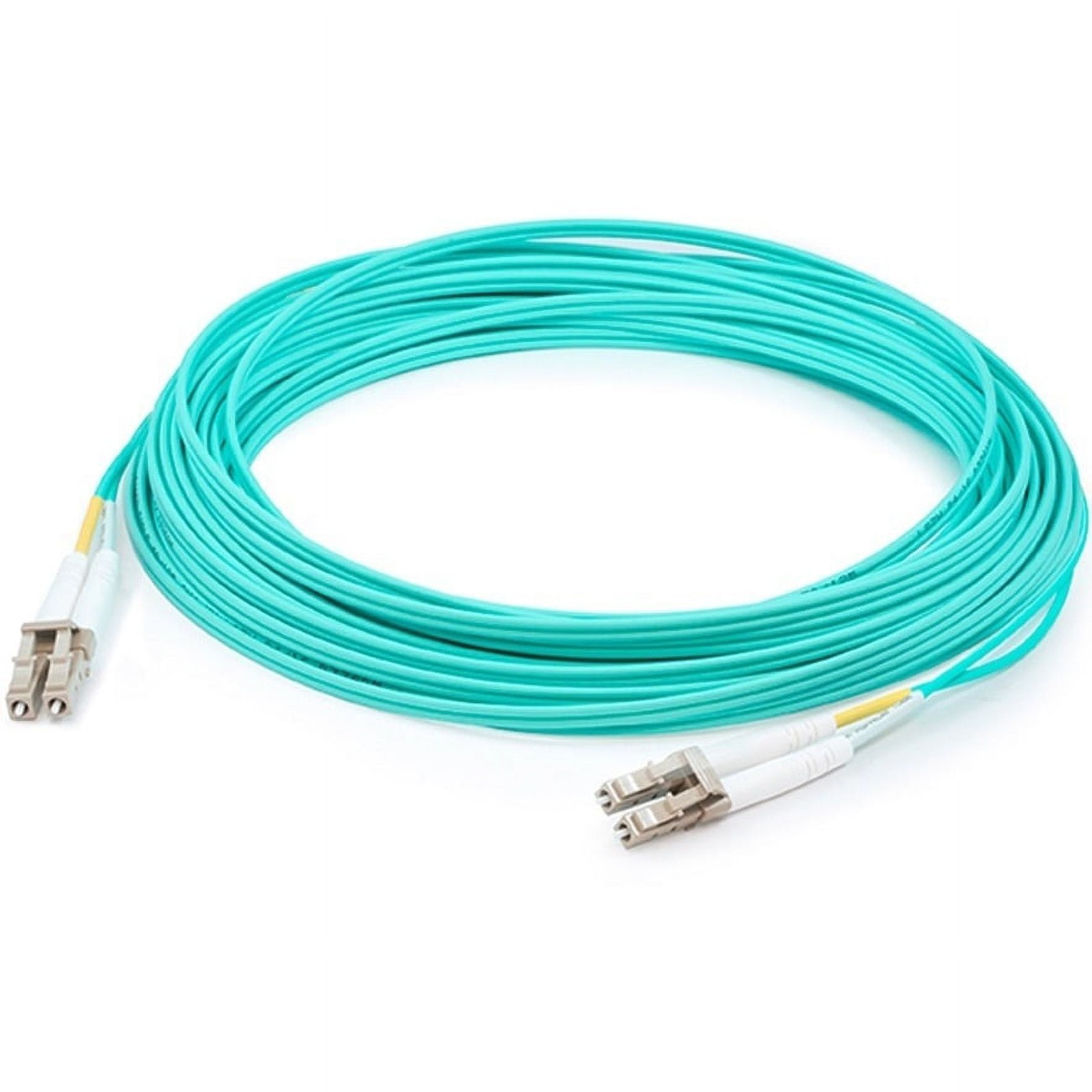 AddOn ADDLCLC15M5OM4_25 1.5m LC-LC Aqua OM4 Duplex Fiber Cable