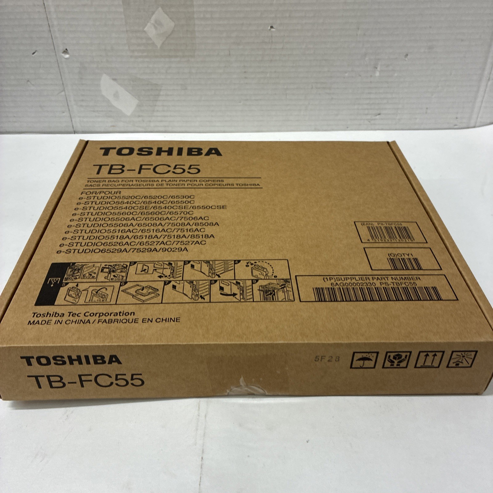 Toshiba TB-FC55 Waste Toner Cartridge, New in Box, 