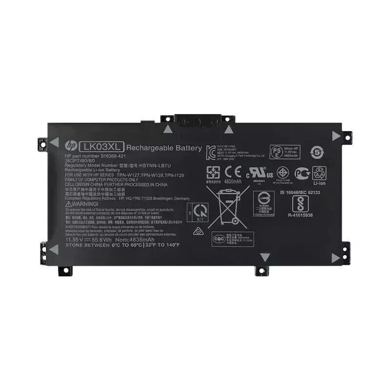 NEW Genuine OEM LK03XL Battery For HP ENVY X360 15-BP 15M-BQ 17-AE 17-CE 55.8WH