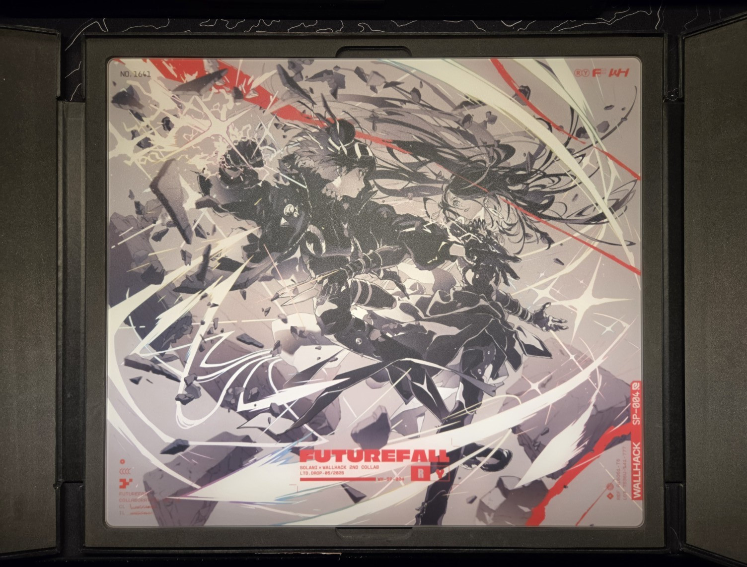 WALLHACK Skypad Limited Edition SP-004 Solani FutureFall Glass Mousepad