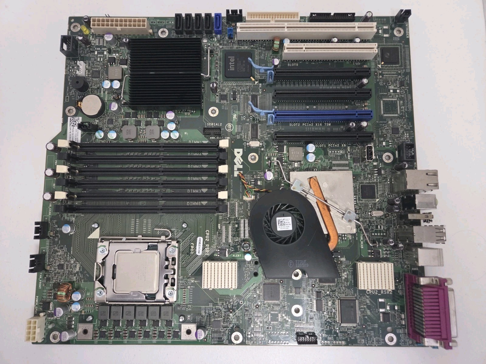 Dell 0CRH6C Motherboard for Precision T5500 Workstation