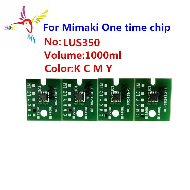 One Time Chip For Mimaki JFX200-2513/JFX200-2531/UJF-7151 Plus 1000ml 4pcs/Set