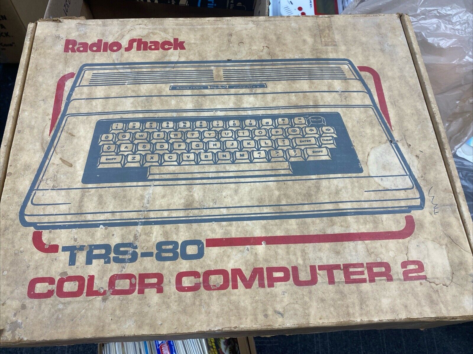 Radio Shack Tandy TRS-80 Color Computer 2 with original box 26-3134A