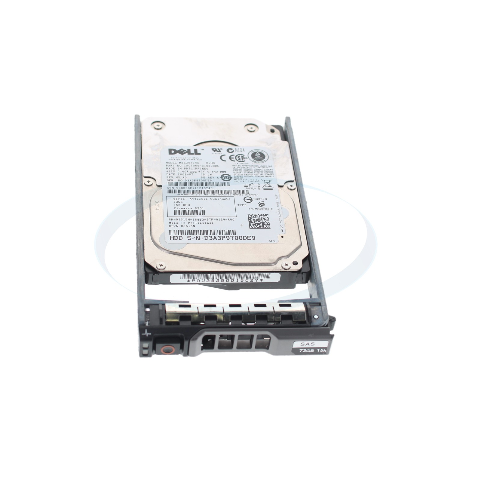 Dell J515N 73GB SAS 15K 2.5" 6GBps Hard Drive