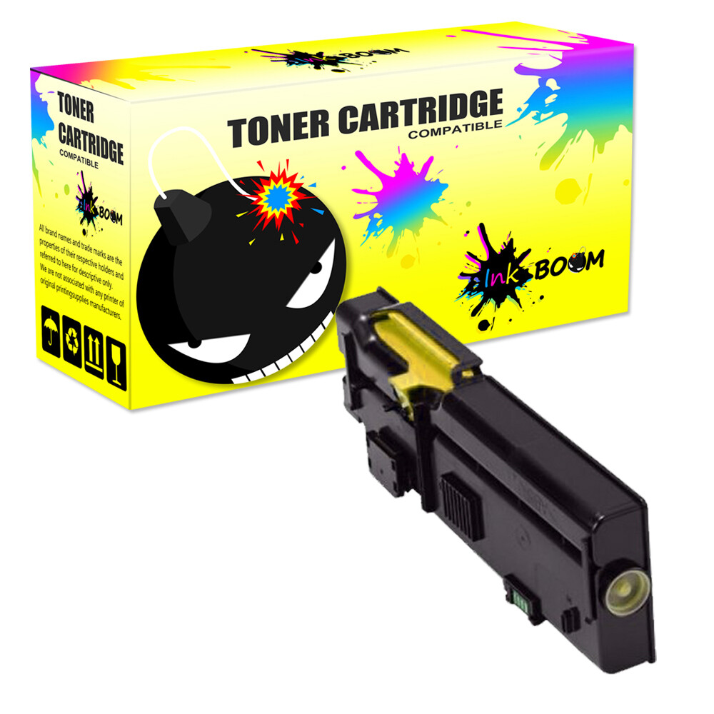 1 Yellow Toner Cartridge for DELL 2660 C2660dn C2665dnf Color Laser Printers