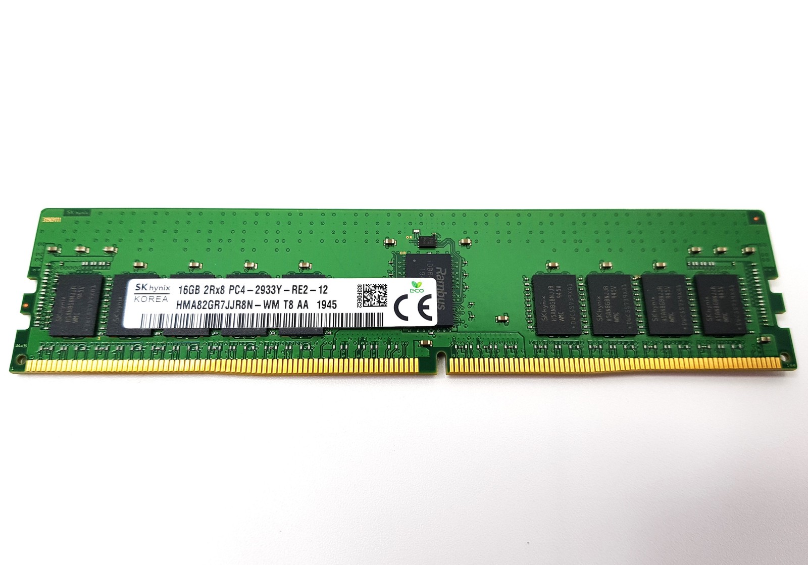 Hynix 16GB PC4-2933Y 288pin DDR4 SDRAM ECC Reg Server Memory HMA82GR7JJR8N-WM