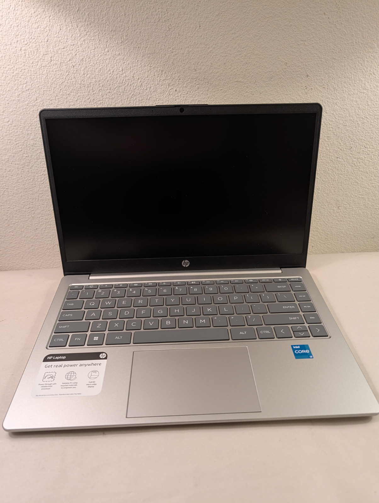 Open box  HP 14 inch, 13th gen i3-1315U, 12GB DDR4, 512GB SSD, backlit keyboard