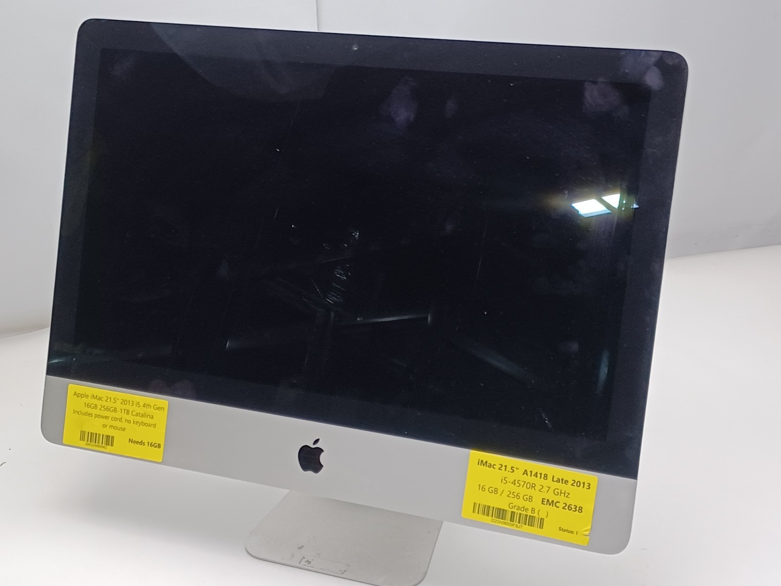 Apple iMac Late 2013 21.5" 16GB RAM 256GB SSD i5-4570R A1418 Refurbished
