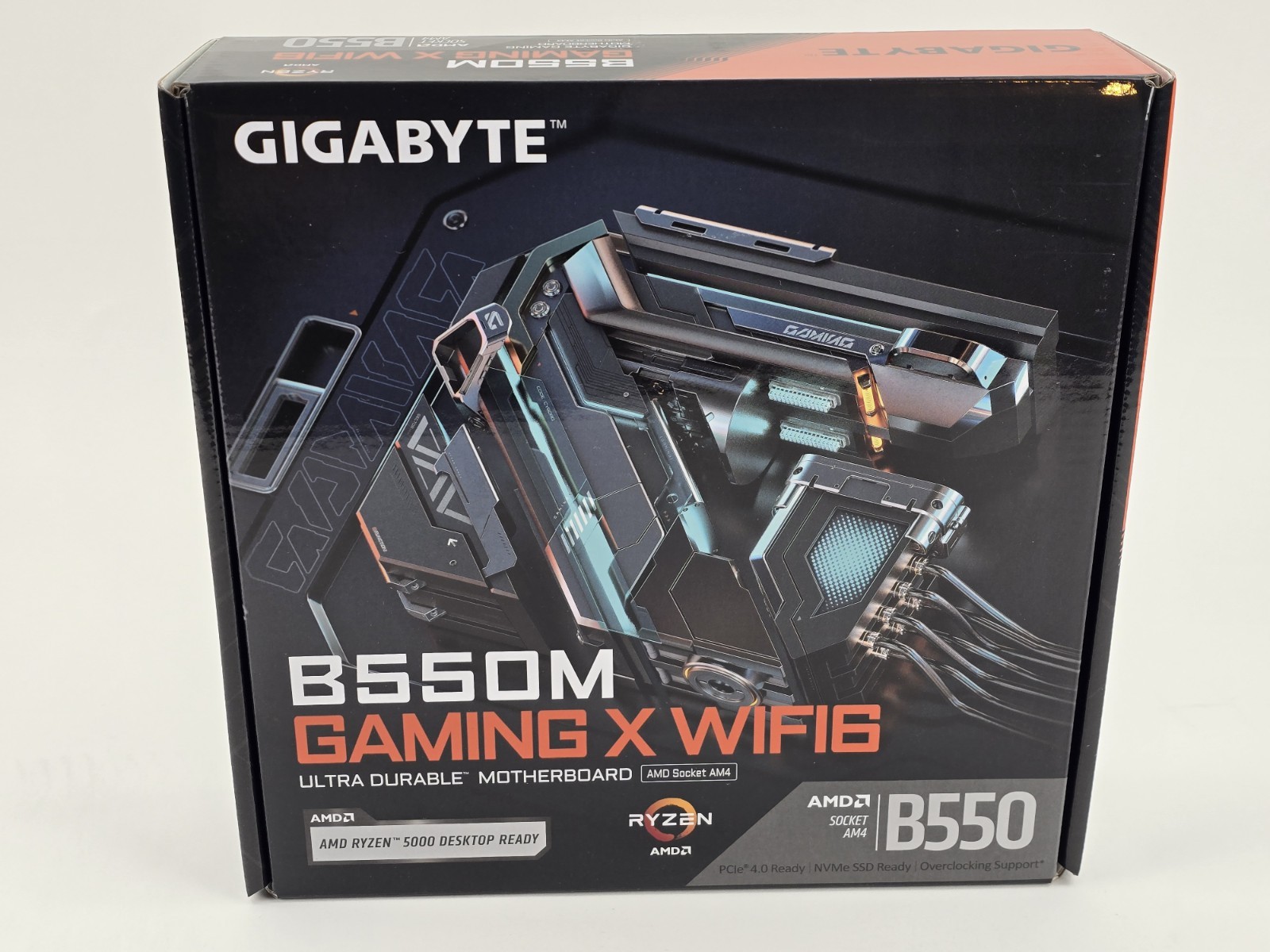 GIGABYTE B550M GAMING X WIFI6 AM4 AMD B550 Micro ATX Motherboard - NEW
