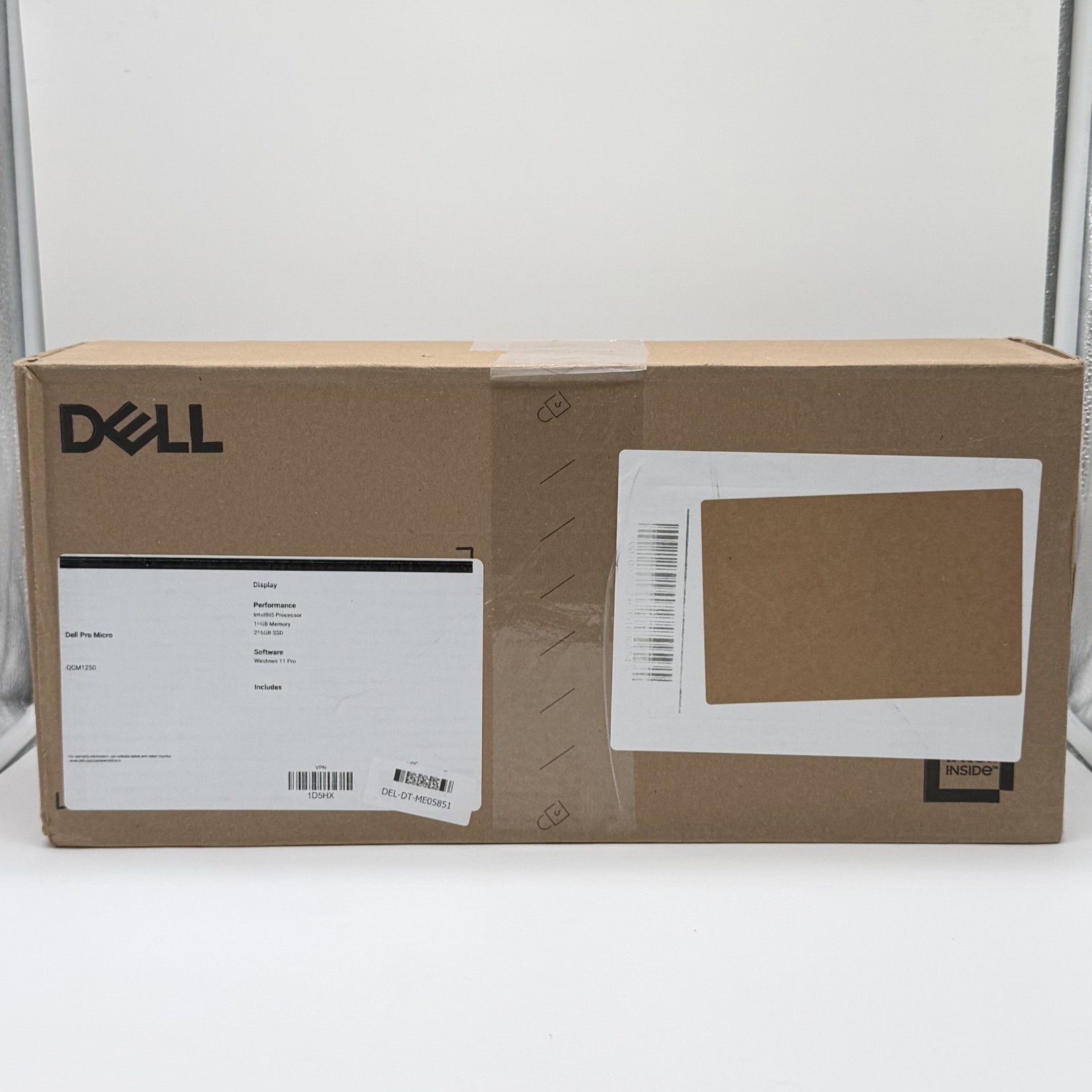 New Dell Pro Micro QCM1250 i5-14500T 1.7GHz 16GB Ram 256GB SSD W11