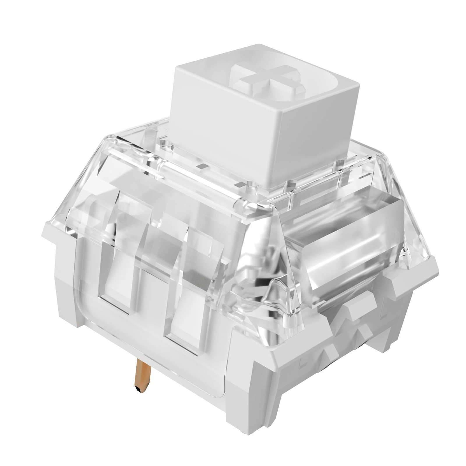 45 PCS Kailh Box White Pro Mechanical Keyboard Switch Clicky 3 Pin 45gf RGB