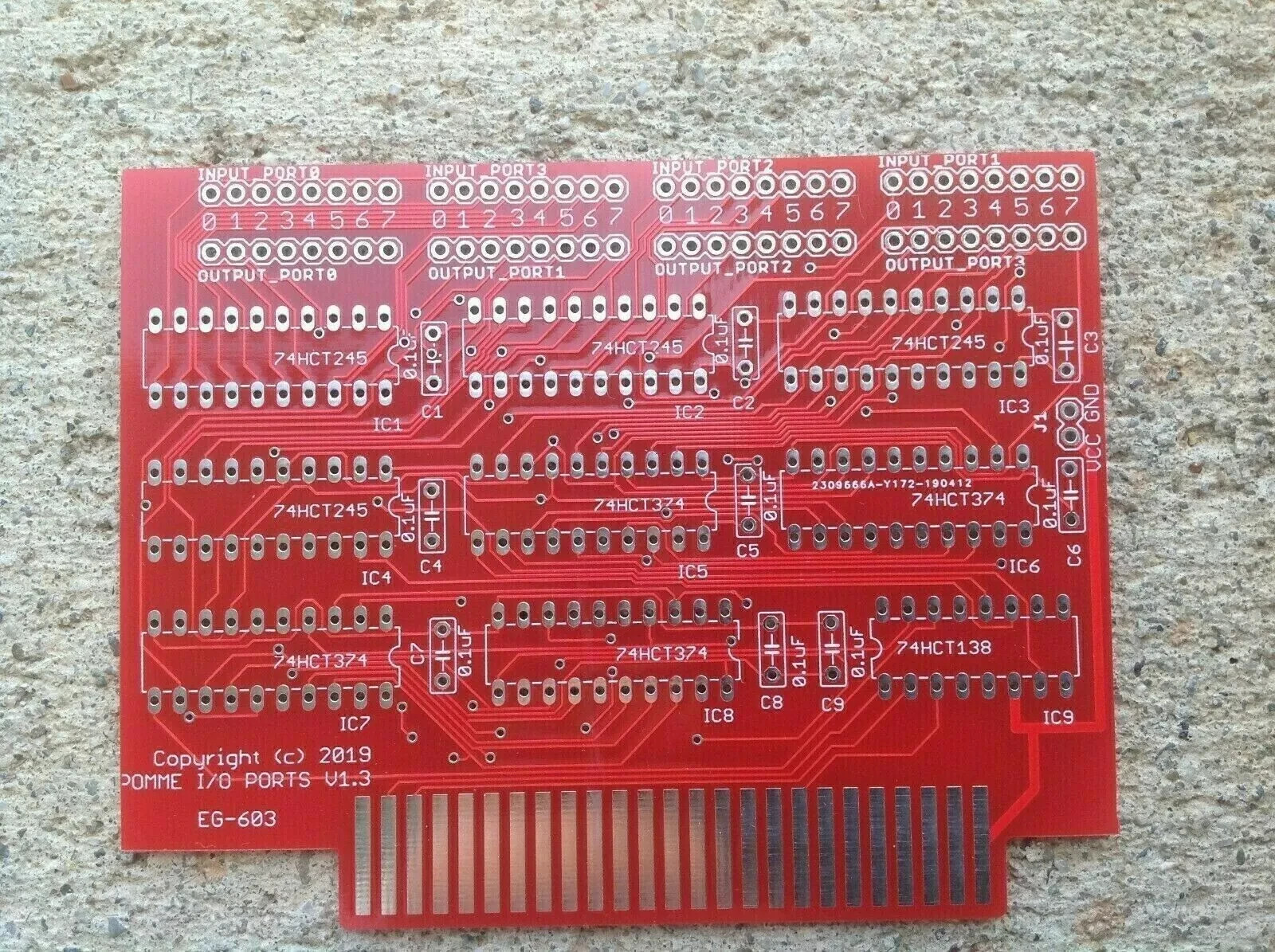 APPLE II/APPLE IIe 32-bit BUS PCB BOARD PCB ONLY