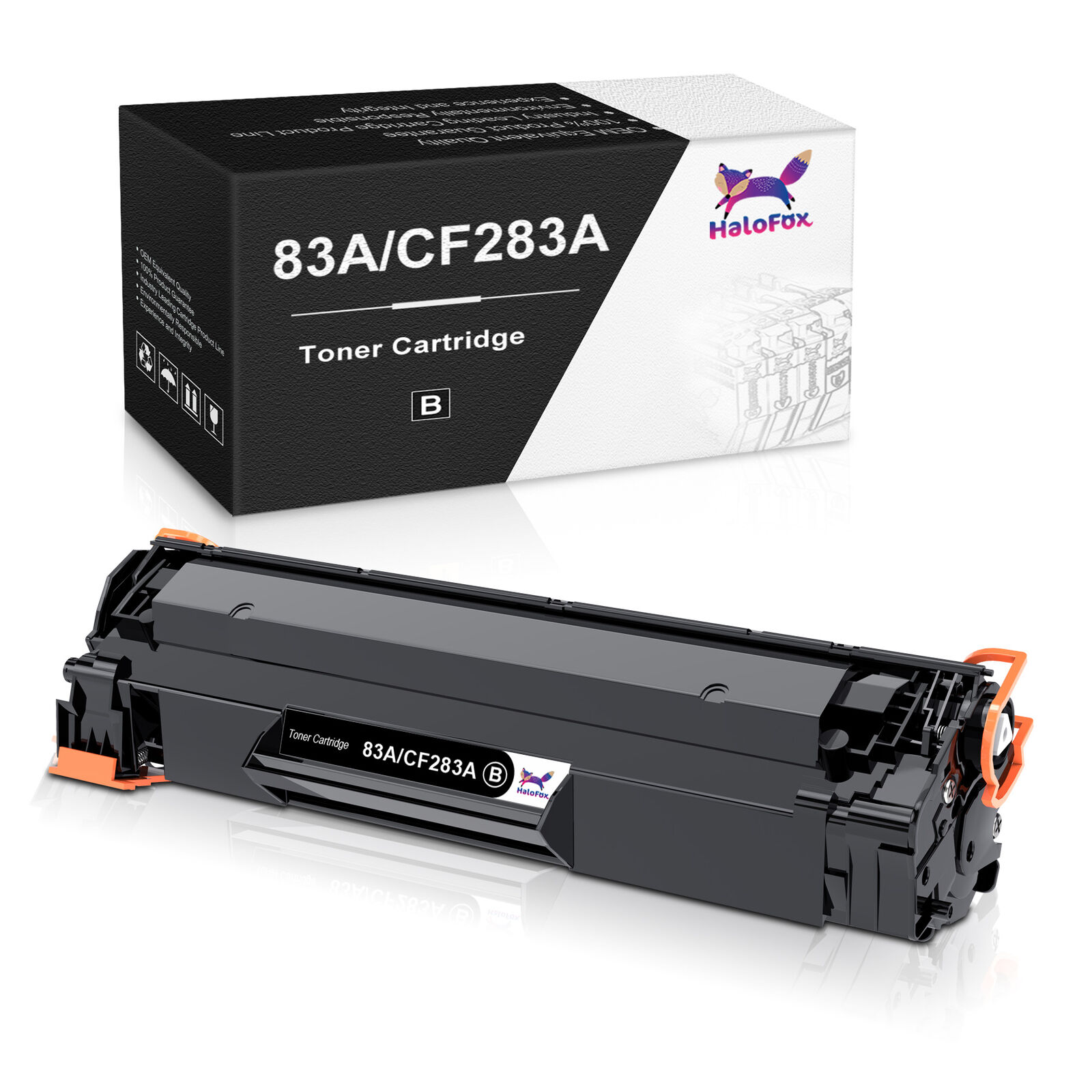 Black CF283A 83A Toner Cartridge For HP Laserjet Pro MFP M201 M201dw M127fw Lot