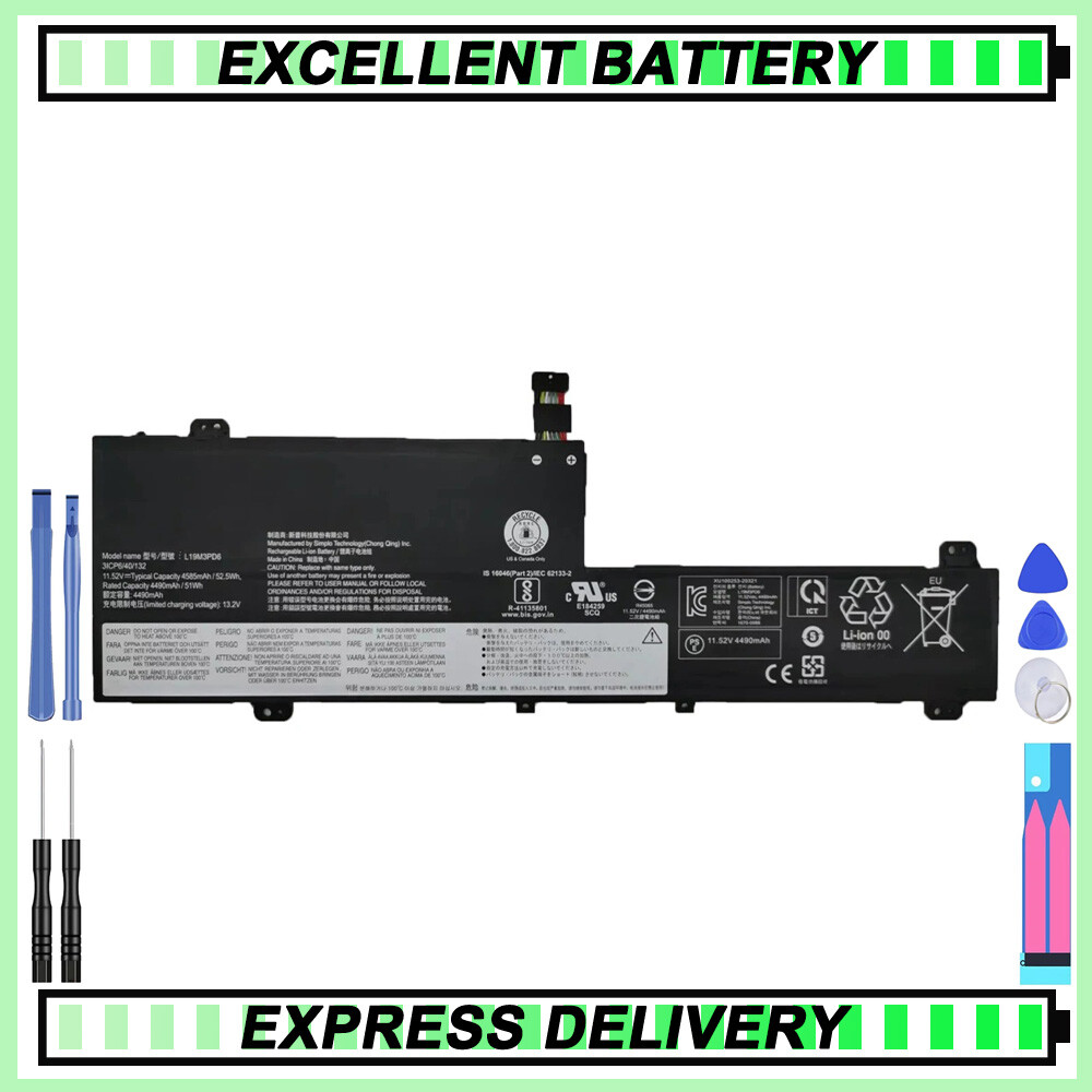 L19L3PD6 Battery for Lenovo IdeaPad Flex 5-14ALC05 L19C3PD6 L19D3PD6 L19M3PD6