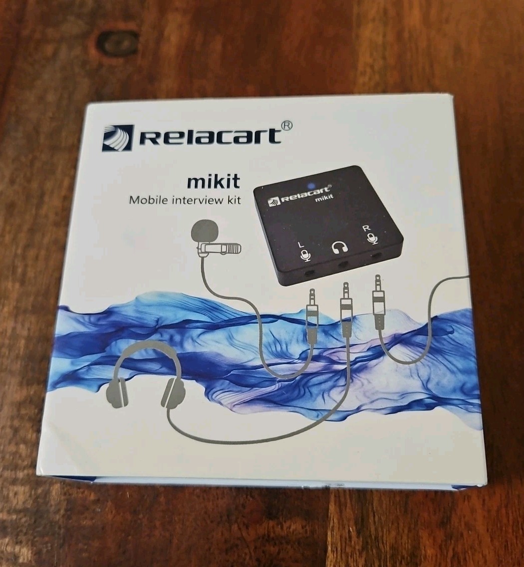Mikit Dual Channel Compact Audio Interface,Kit with USB and USB-C Outputs