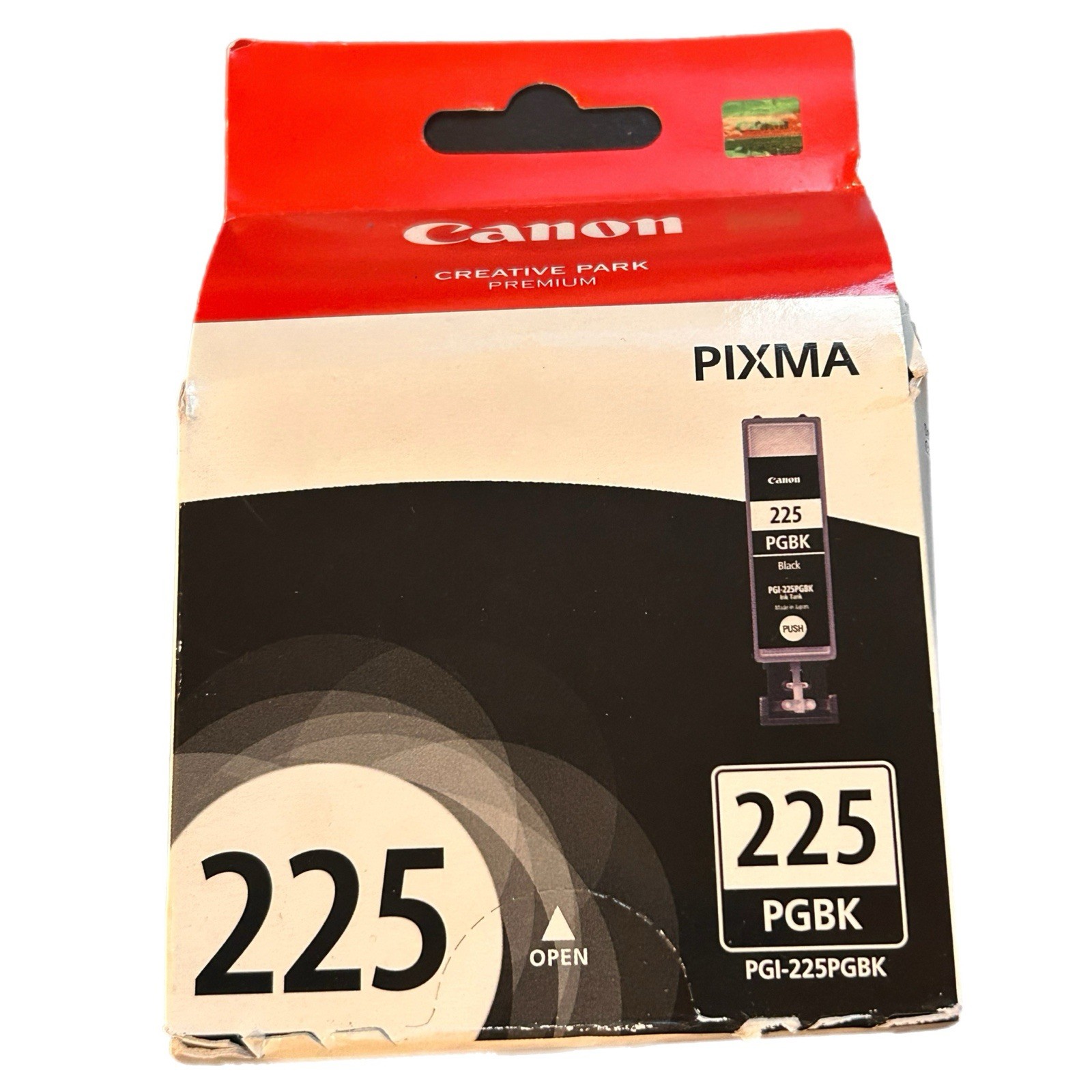 Canon PGI-225 PGBK Black Ink Cartridge PIXMA Genuine OEM Printer Ink