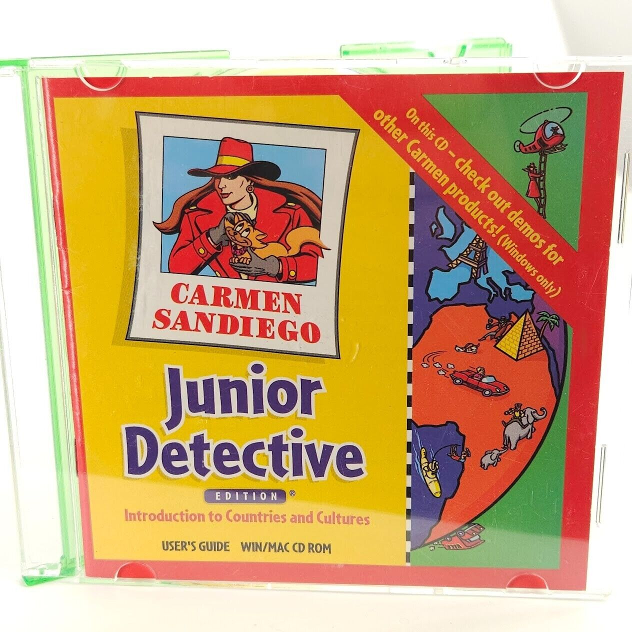 Carmen Sandiego Junior Detective Edition CD Introduction to Countries & Culture