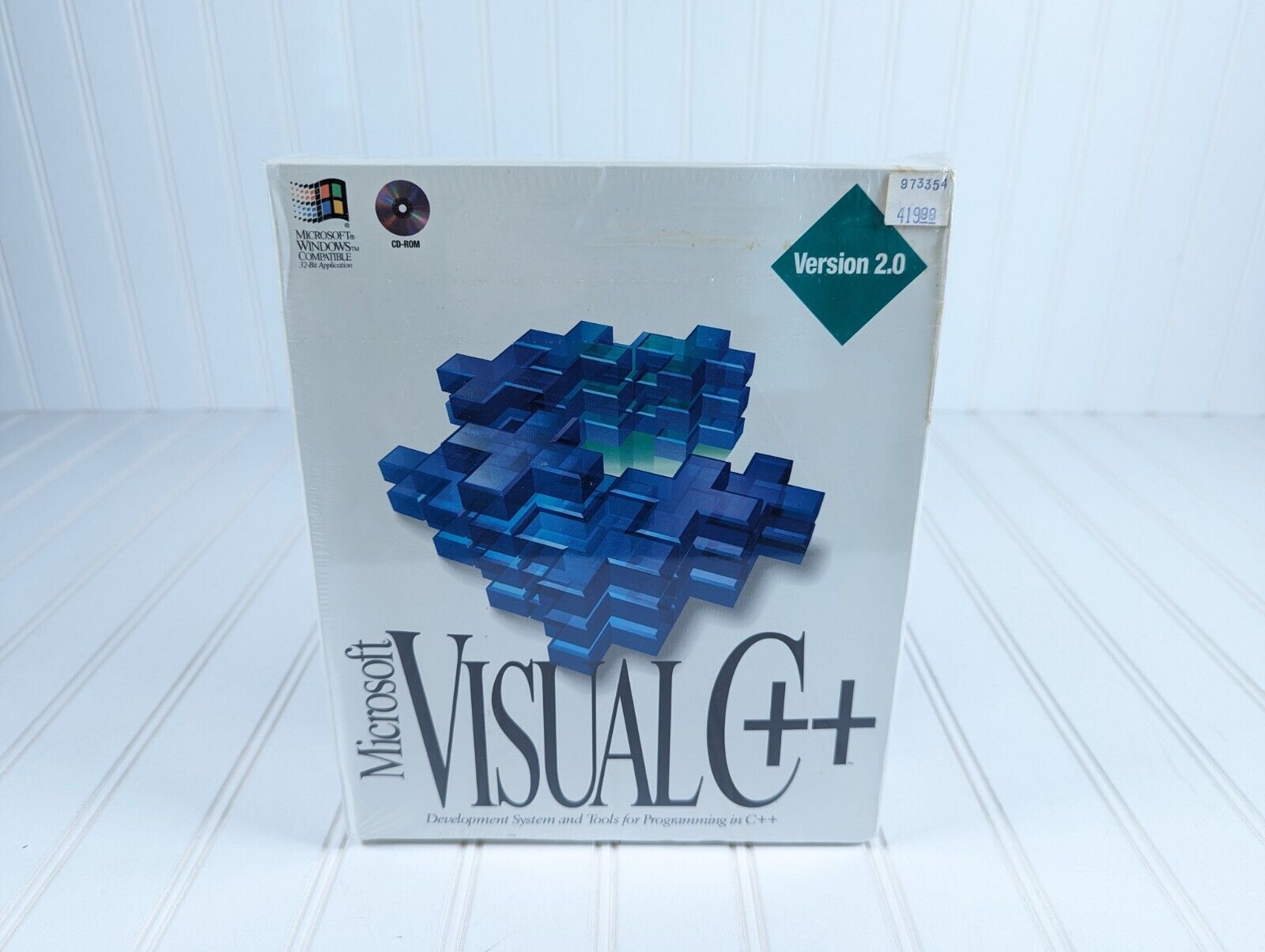 Microsoft Windows Visual C++ Version 2.0 Vintage PC Computer Software NEW SEALED