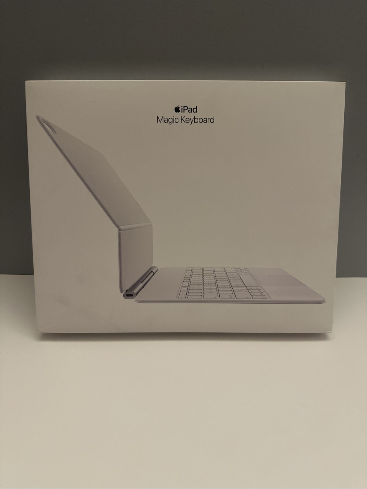 Apple iPad Air 13" 2025 Magic Keyboard EMPTY BOX ONLY A3340 White Genuine
