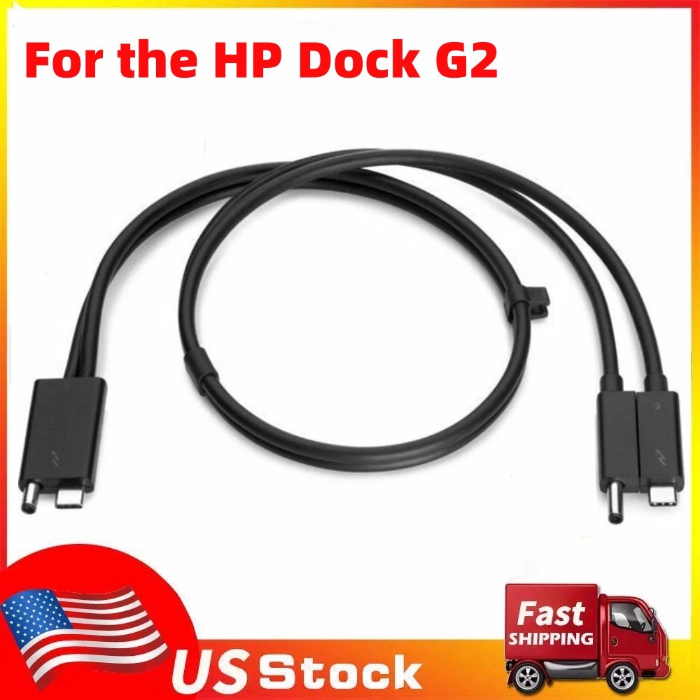 Genuine HP Thunderbolt Dock G2 Combo Cord For HP Elite Replacement Cable 0.7M