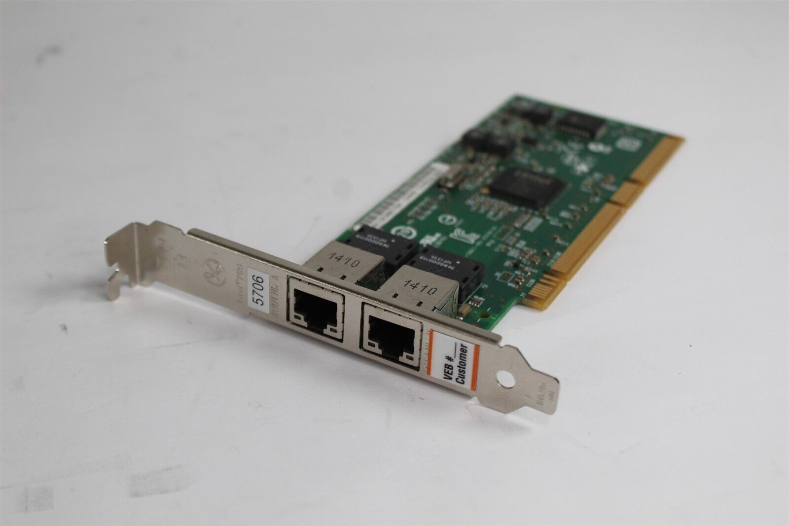IBM Intel Dual Port 1GB NIC PCI-X Ethernet Network Adapter 00E0826