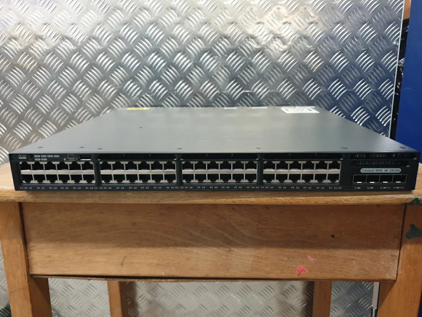 Cisco Catalyst WS-C3650-48PD-L 48-Port 2x 10G Uplink POE Ethernet Switch