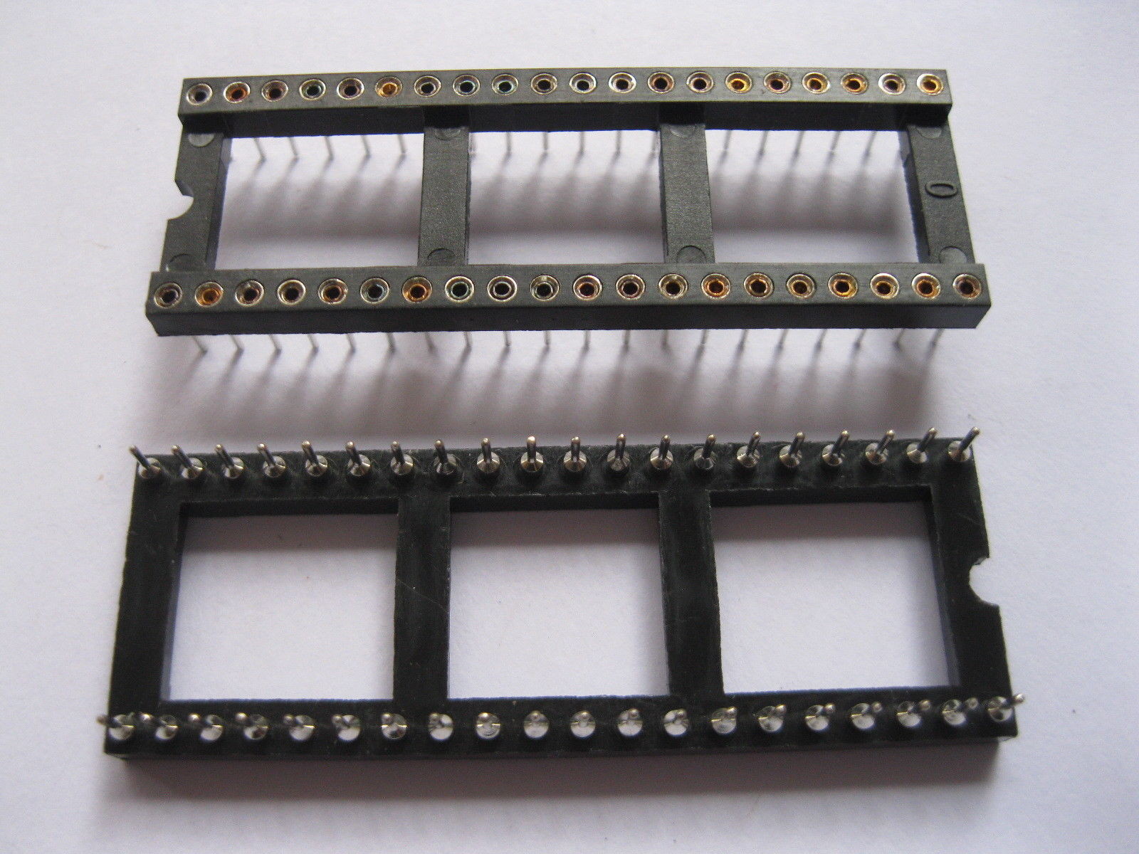 48 pcs IC Socket Adapter 40 PIN Wide DIP High Quality Pitch 2.54mm X=15.24mm