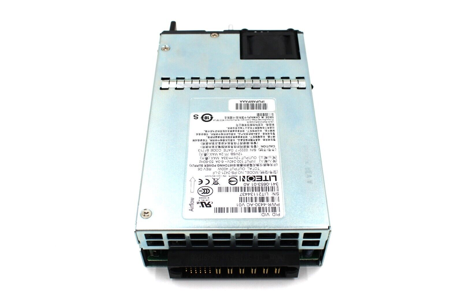 LITEON Cisco PWR-4430-AC 341-0653-01 400W Power Supply For ISR4430 Series Router
