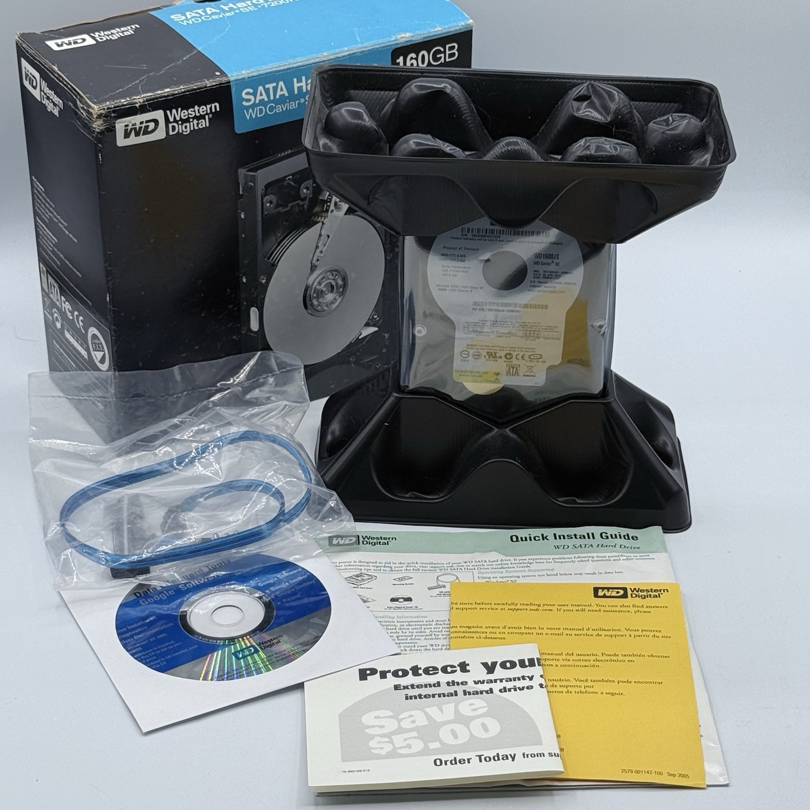 Western Digital Caviar SE Serial ATA WD1600JS-75NCB3 160GB 3.5" SATA HDD 
